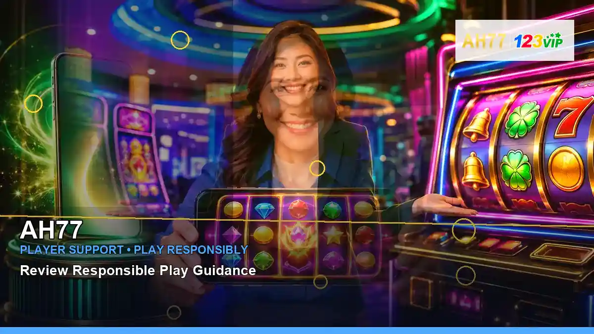 AH77 high-energy lucky reels online slot games in a right close-up layout for Philippine players