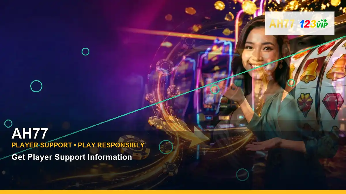 AH77 play phone mobile casino games featuring an adult Filipina casino host with a wide-action composition